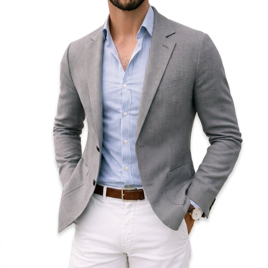 Thomas Gebreide Blazer