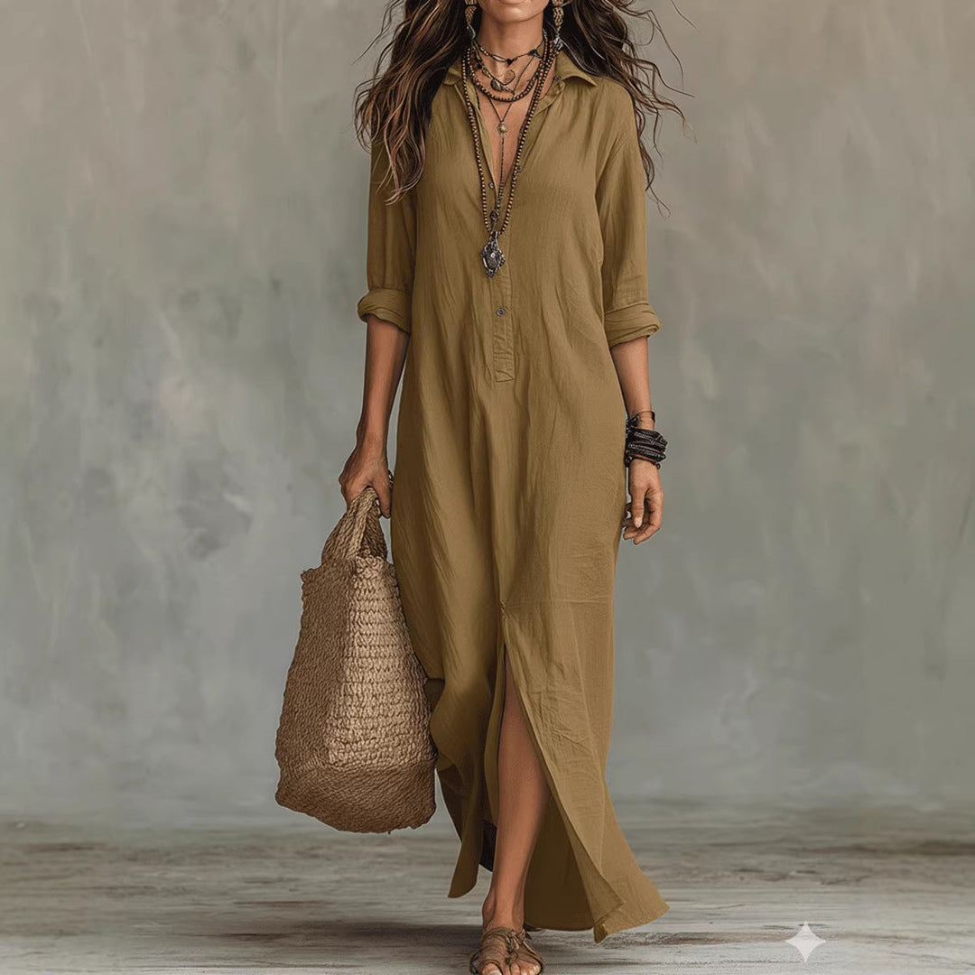 Willow Vloeiende Maxi Jurk