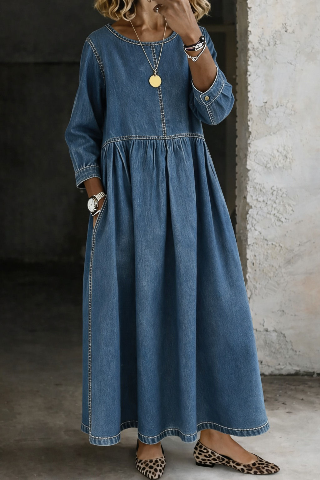 Melissa Klassieke Maxi Jurk