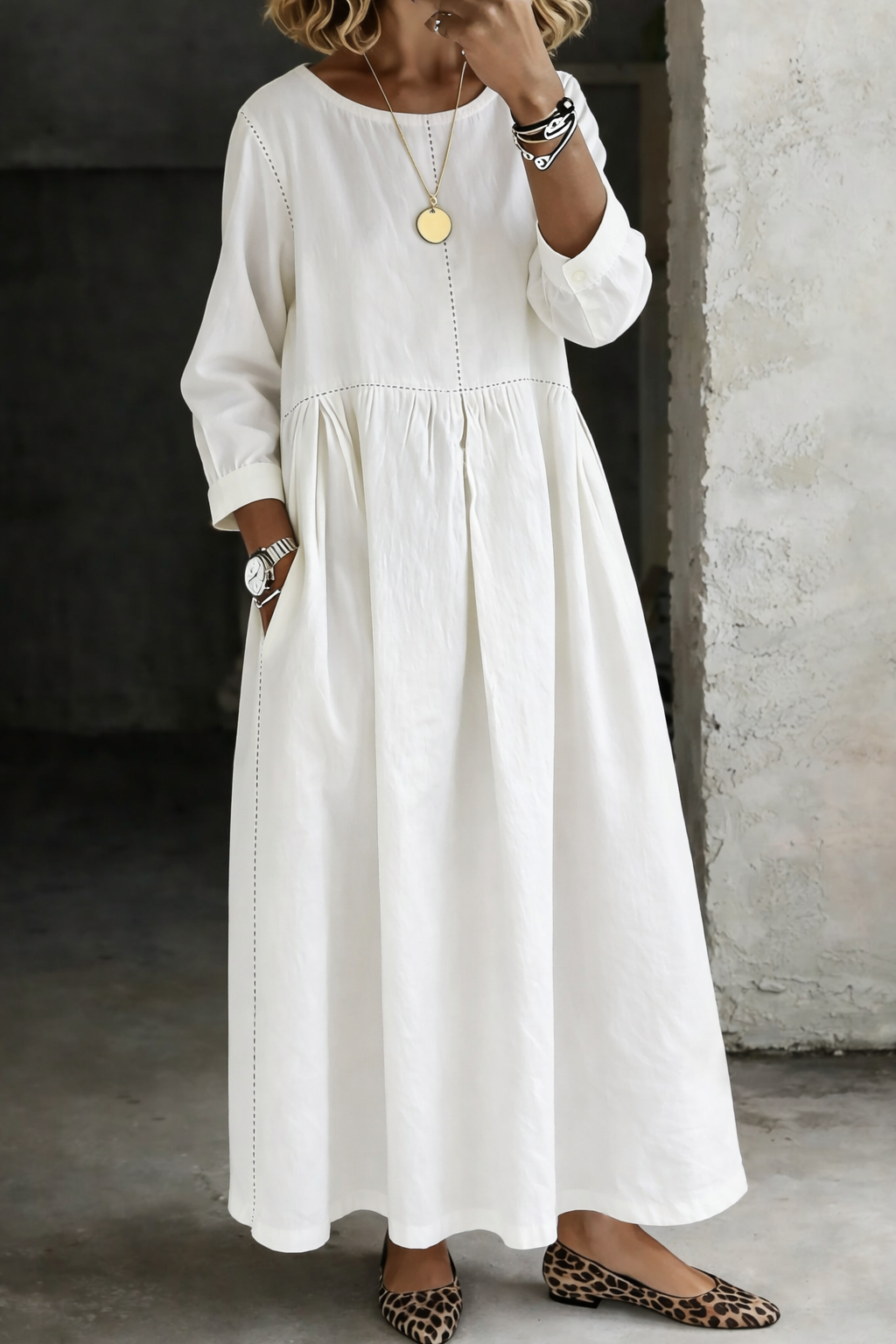 Melissa Klassieke Maxi Jurk