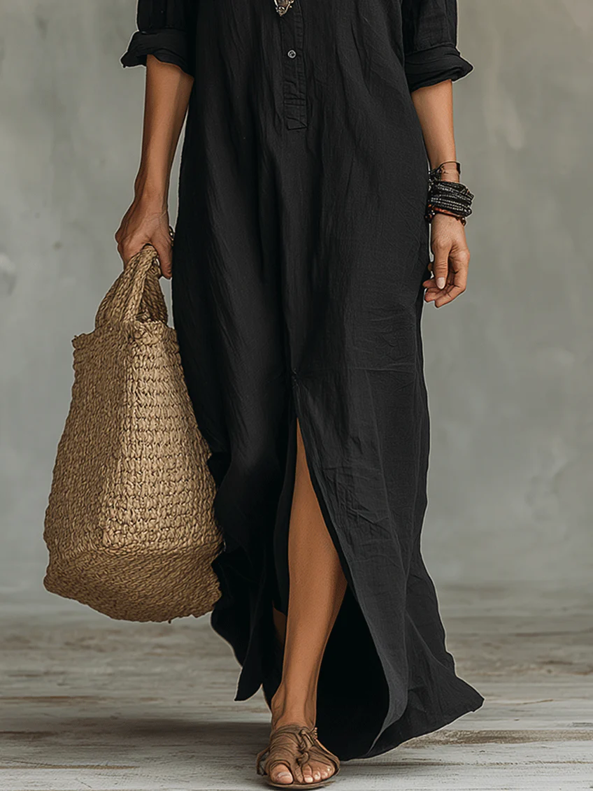 Willow Vloeiende Maxi Jurk