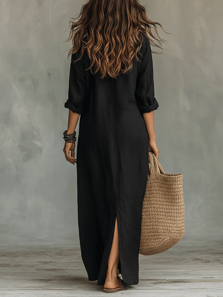 Willow Vloeiende Maxi Jurk