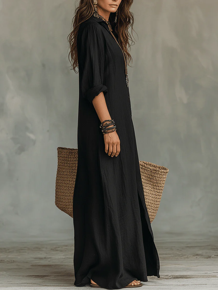 Willow Vloeiende Maxi Jurk