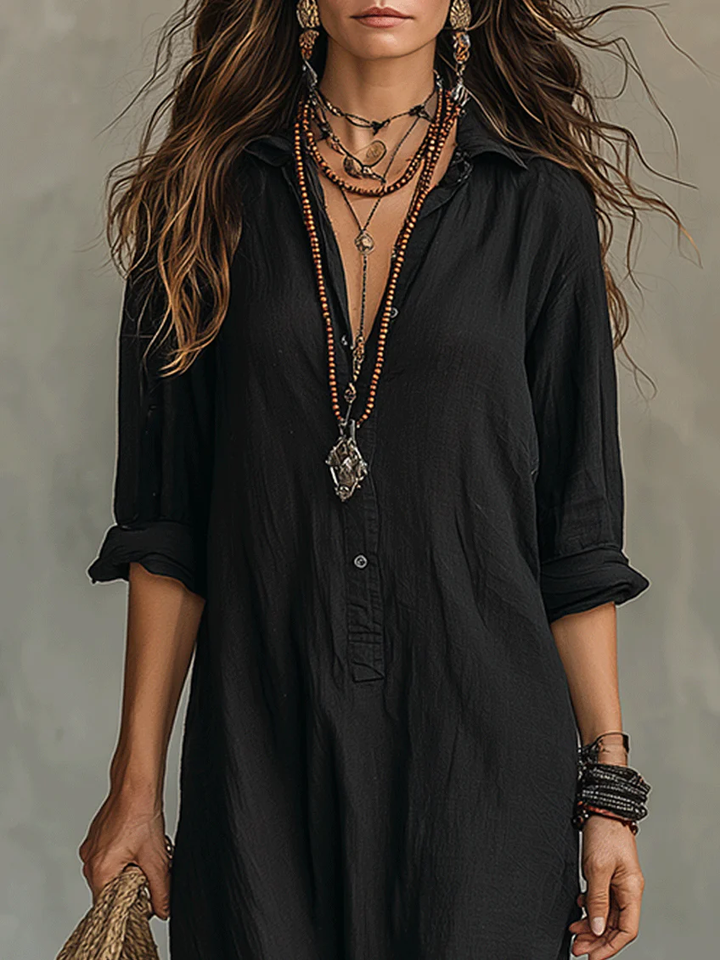 Willow Vloeiende Maxi Jurk