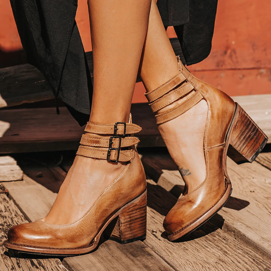Antiqua | Dames Klassieke Hakken in Vintage Stijl