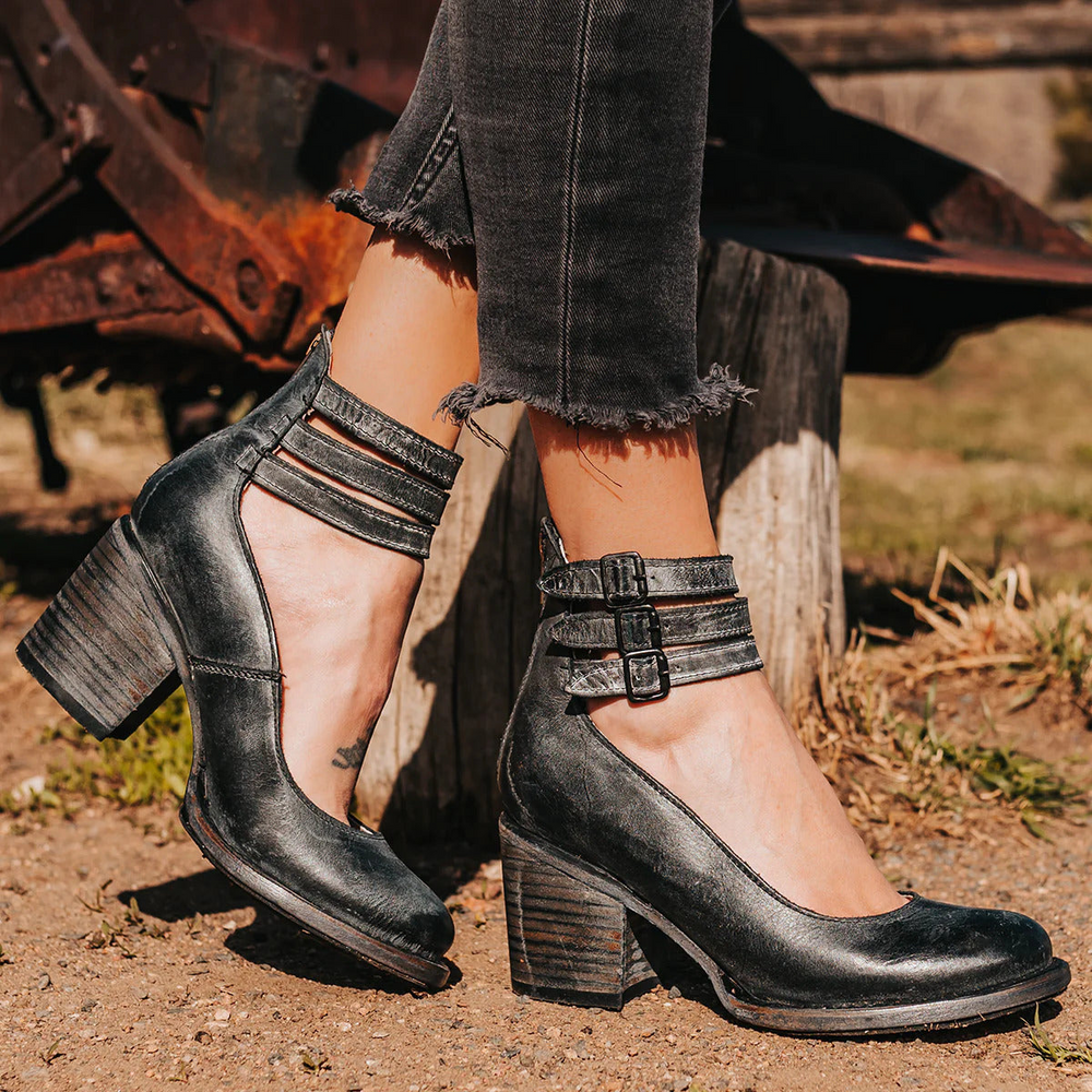 Antiqua | Dames Klassieke Hakken in Vintage Stijl