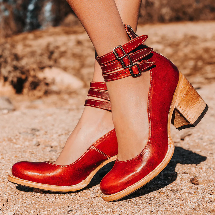 Antiqua | Dames Klassieke Hakken in Vintage Stijl