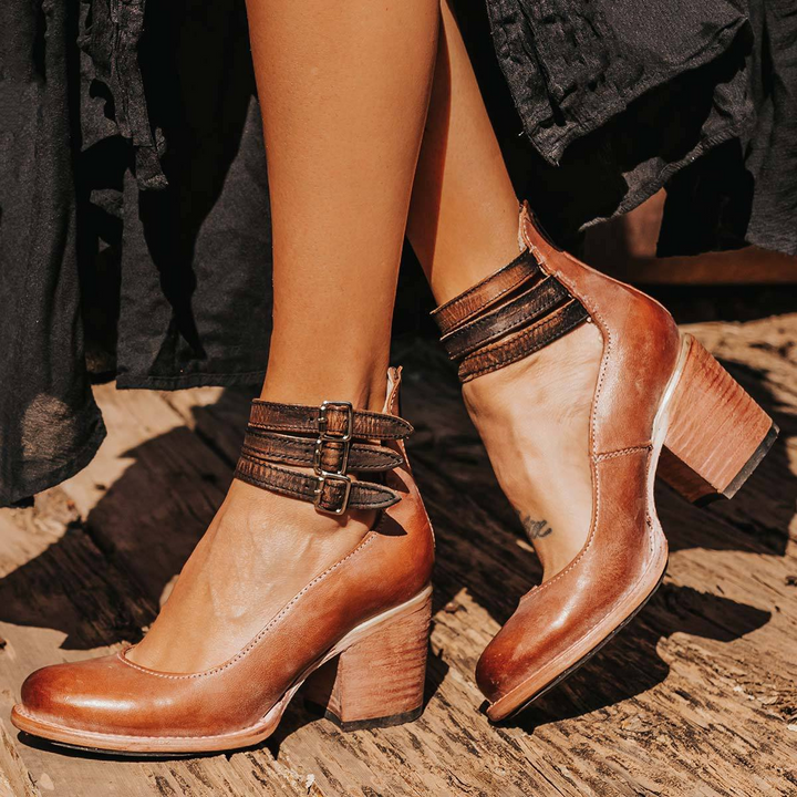 Antiqua | Dames Klassieke Hakken in Vintage Stijl