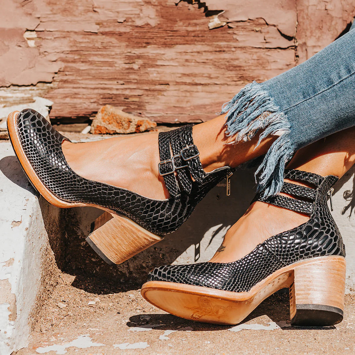 Antiqua | Dames Klassieke Hakken in Vintage Stijl