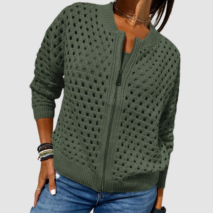 Baukje | Oversized Vest met Knoopsluiting voor Dames