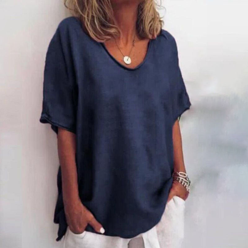 Marineblauw / 5XL