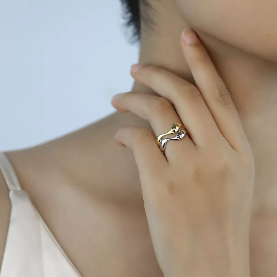 Carisseya | Ring met Golf-design