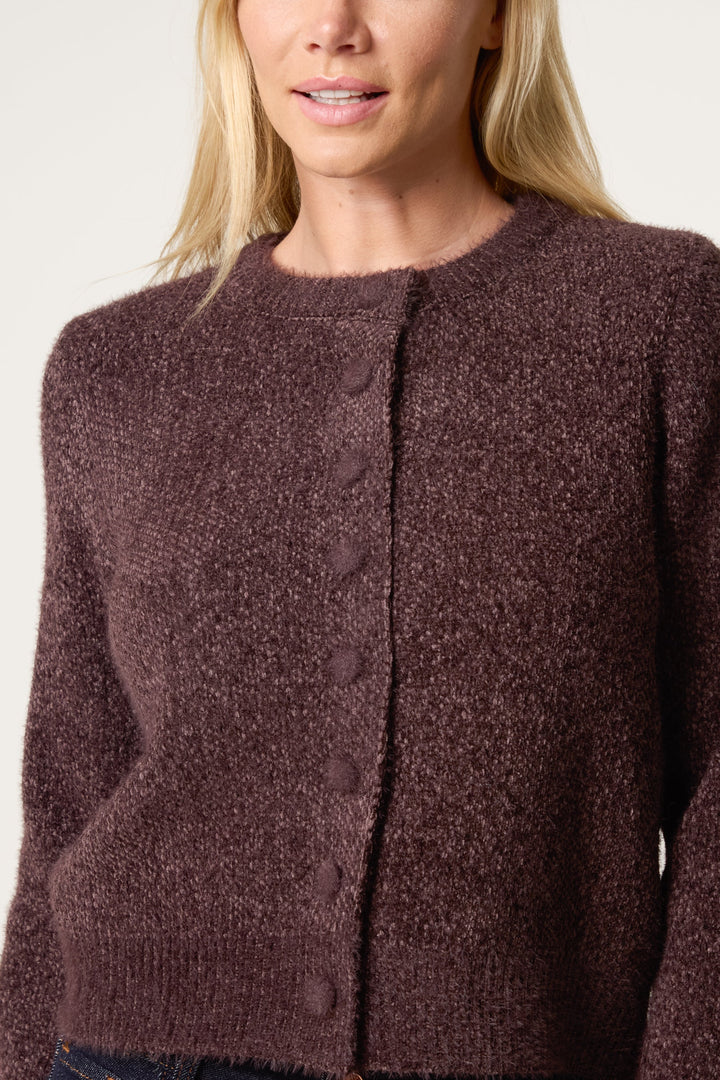 Corrie | Gebreid Vest met Structuurpatroon voor Dames