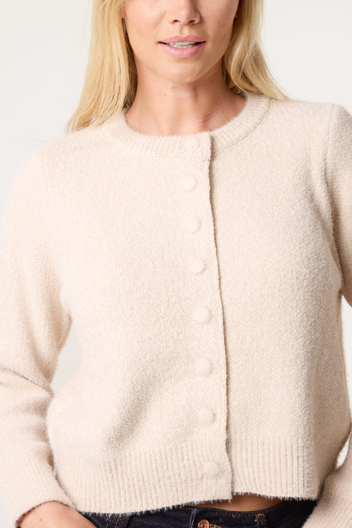 Corrie | Gebreid Vest met Structuurpatroon voor Dames