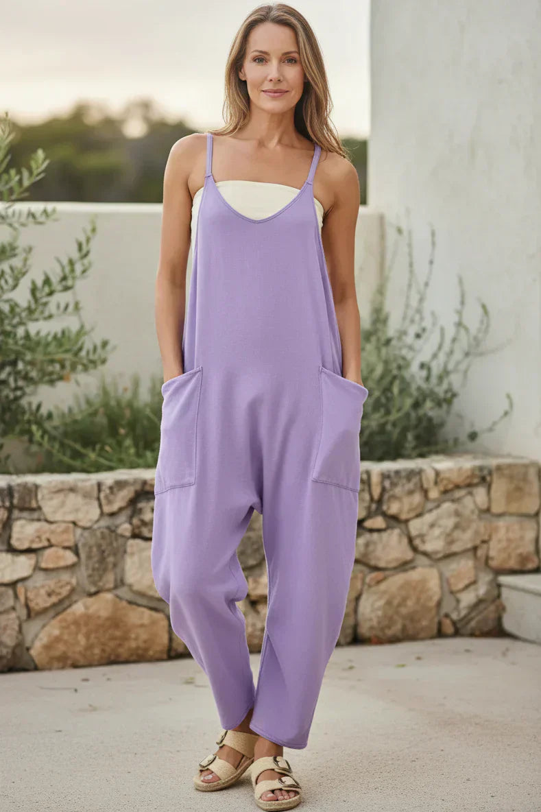 Ella | Dames Relaxed Jumpsuit met Praktische Details