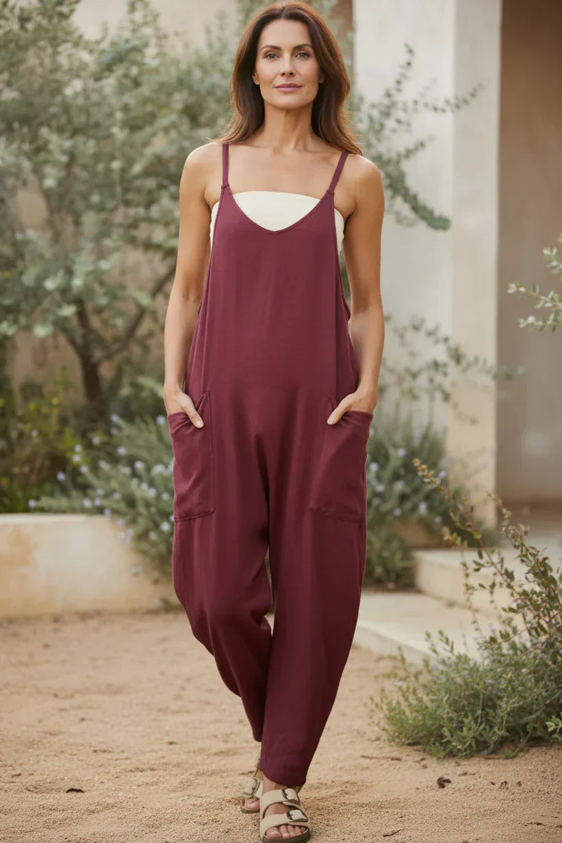Ella | Dames Relaxed Jumpsuit met Praktische Details