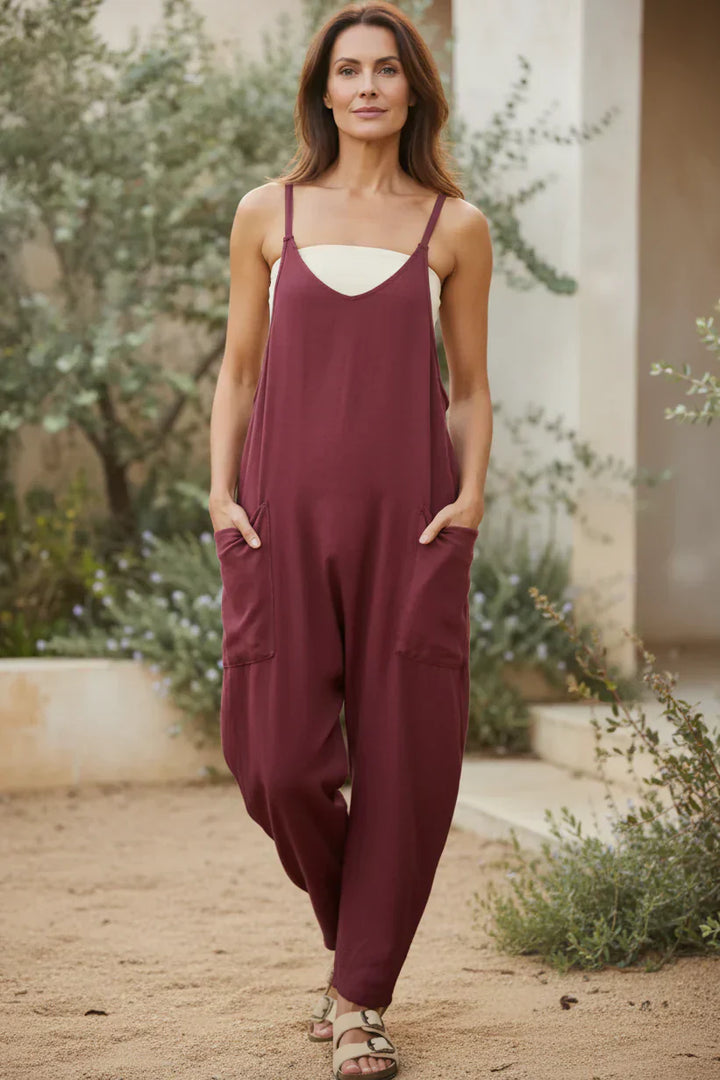 Ella | Dames Relaxed Jumpsuit met Praktische Details