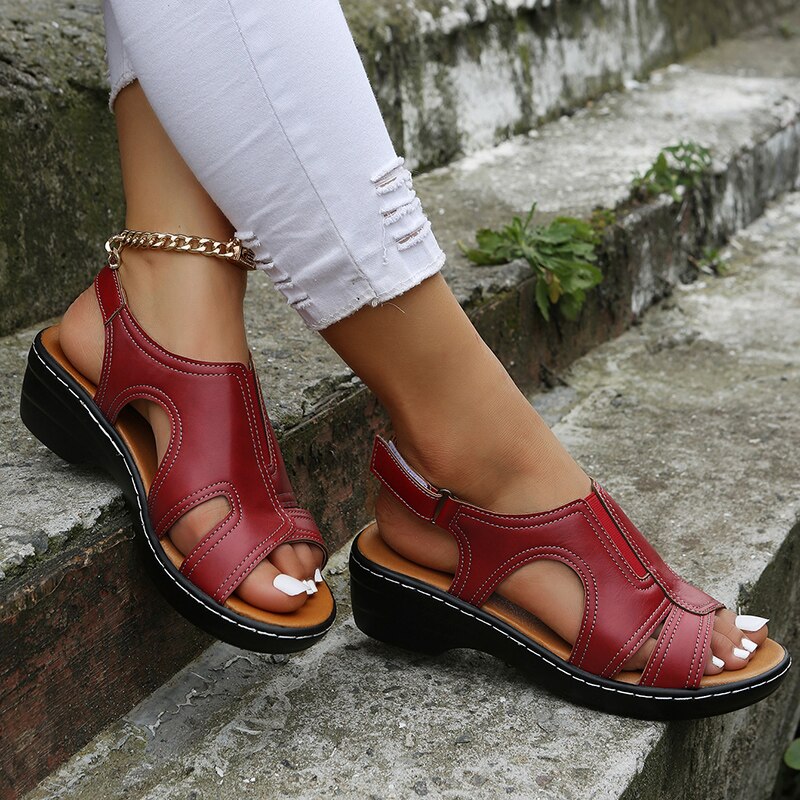 Jolie | Dames Sandalen met Gevormd Voetbed