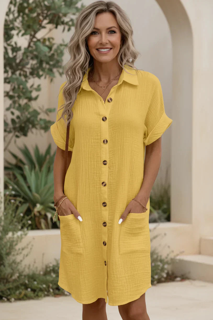 Julia | Dames Oversized Polo Jurk