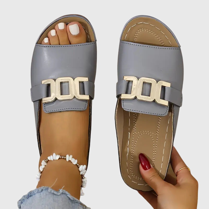 Kathryn | Dames Sandalen met Gespdetail