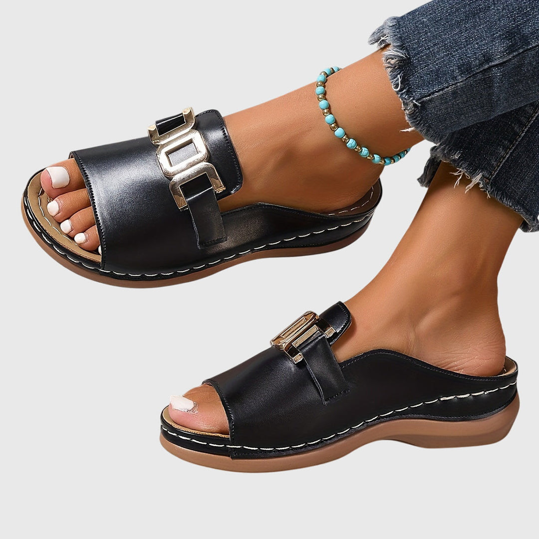 Kathryn | Dames Sandalen met Gespdetail