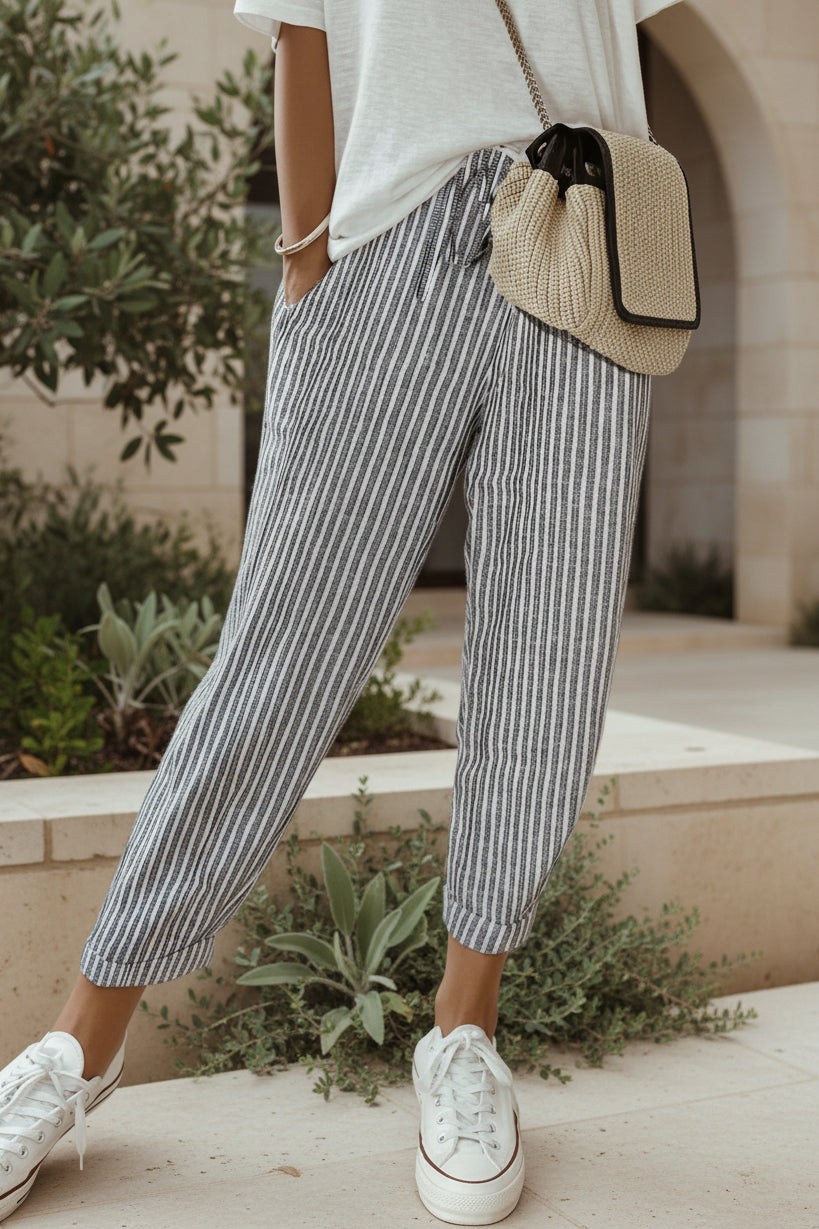 Leila | Dames Luchtige Broek voor Warme Dagen