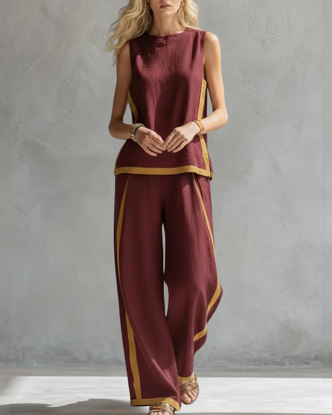 Leila | Dames Tweedelige Set voor een Complete Look