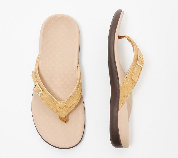 Maude | Dames Teenslippers met Dempend Voetbed