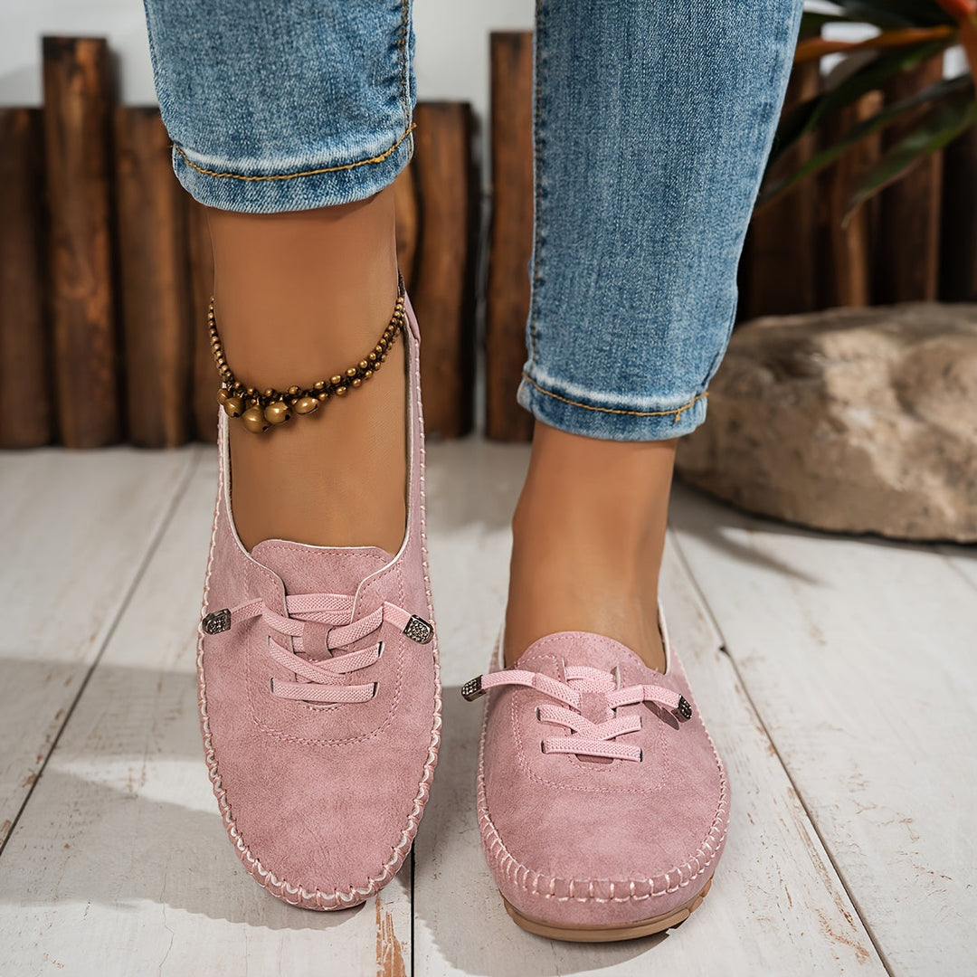Orthelia | Dames Moccasins met Flexibele Zool