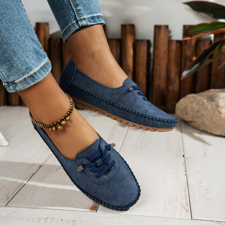 Orthelia | Dames Moccasins met Flexibele Zool