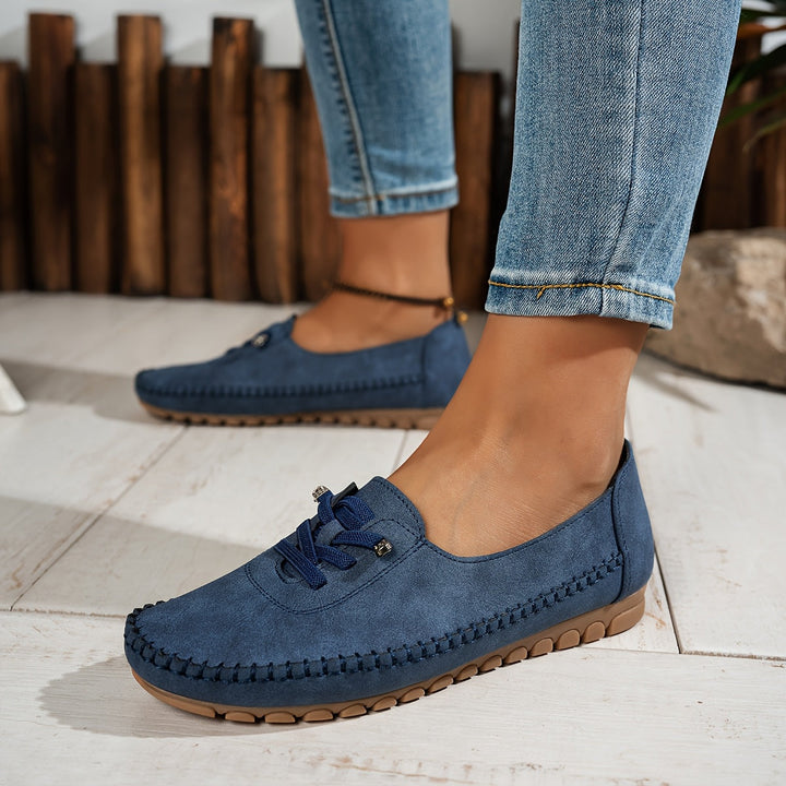 Orthelia | Dames Moccasins met Flexibele Zool