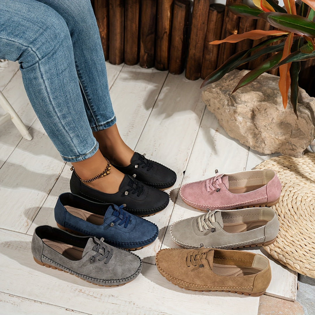 Orthelia | Dames Moccasins met Flexibele Zool