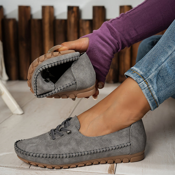 Orthelia | Dames Moccasins met Flexibele Zool