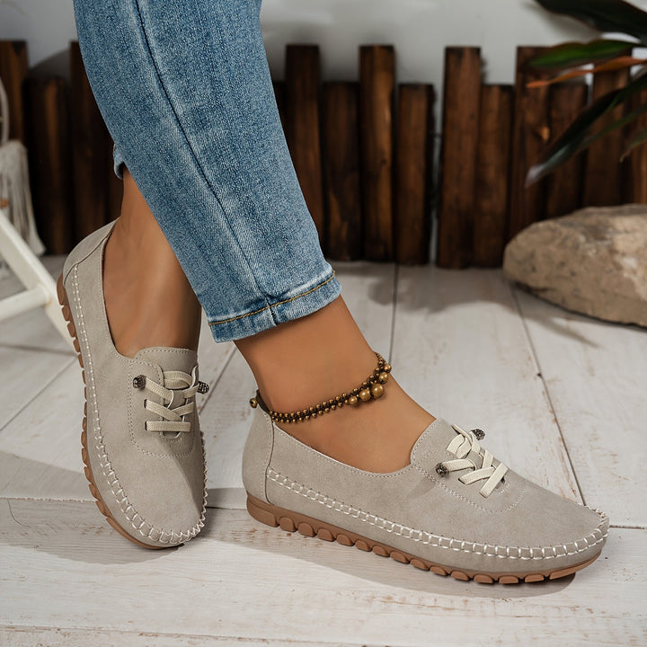 Orthelia | Dames Moccasins met Flexibele Zool