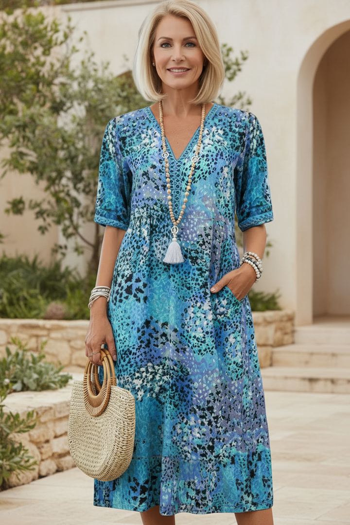Skye | Dames Levendige Zomerjurk