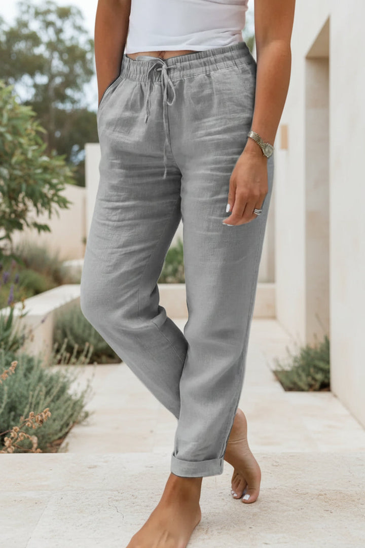Stefania | Dames Casual Broek met Relaxte Pasvorm