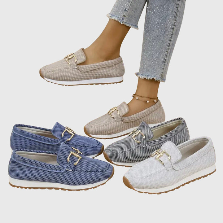 Susie | Dames Loafer Sneakers met Nette Uitstraling