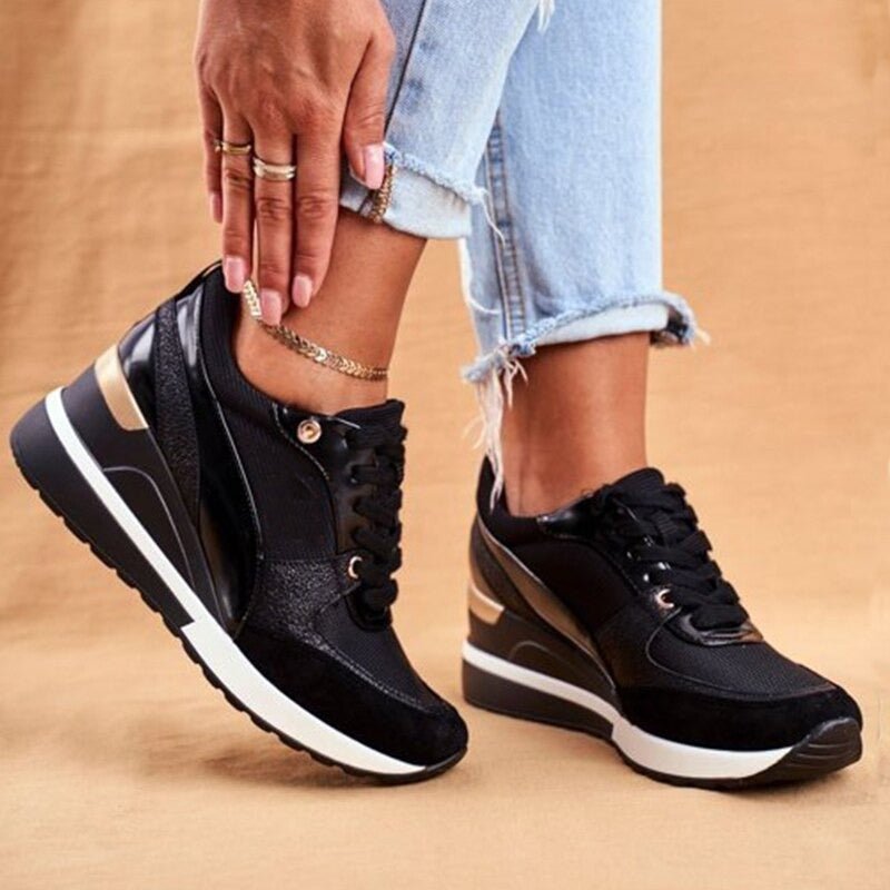 Willa | Dames Sneakers met Chic Atletisch Ontwerp